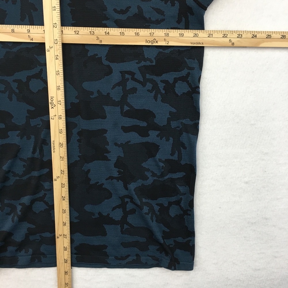 UNRL Mens Camo 1/4 Zip Long Sleeve Performance Pullover‎ Shirt Medium - Picture 7 of 7